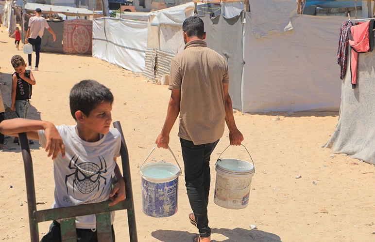 Eau potable pour 70 personnes